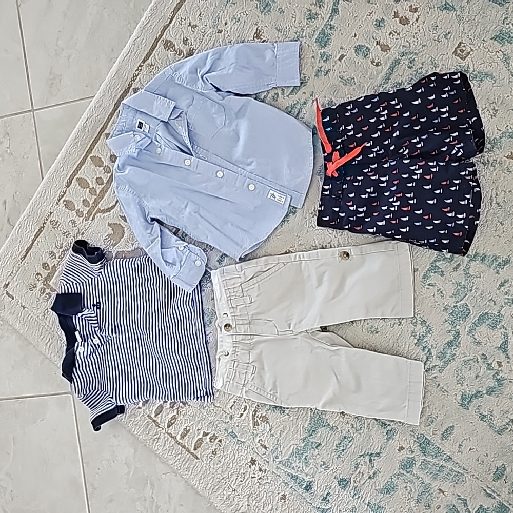 Janie and jack boys 6 to 12 month clothes